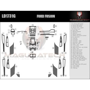 Dash Trim Kit for FORD FUSION