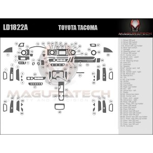 Dash Trim Kit for TOYOTA...