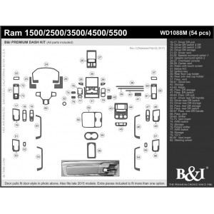 Dash Trim Kit for RAM...