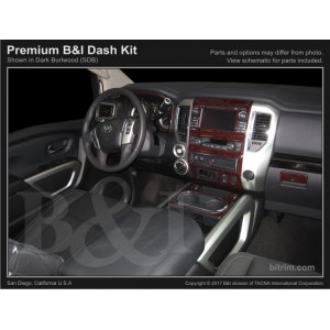 Dash Trim Kit for NISSAN TITAN