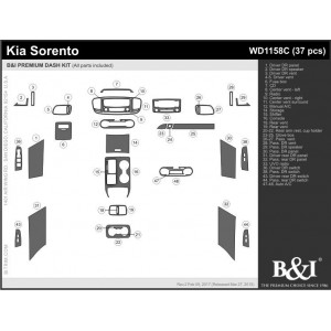 Dash Trim Kit for KIA SORENTO