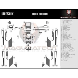 Dash Trim Kit for FORD FUSION