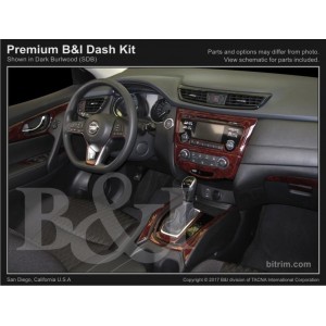 Dash Trim Kit for NISSAN ROGUE