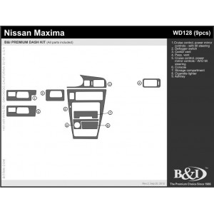 Dash Trim Kit for NISSAN...