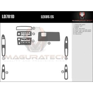 Dash Trim Kit for LEXUS ES