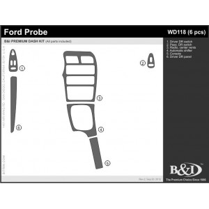 Dash Trim Kit for FORD PROBE