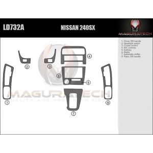 Dash Trim Kit for NISSAN 240SX