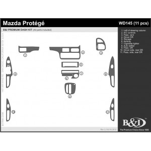 Dash Trim Kit for MAZDA...