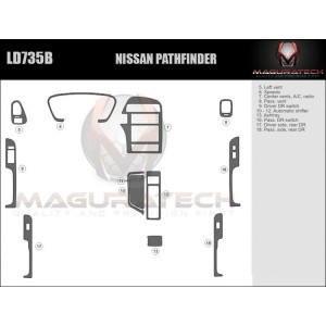 Dash Trim Kit for NISSAN...