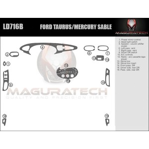 Dash Trim Kit for MERCURY...