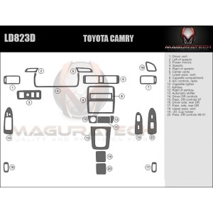 Dash Trim Kit for TOYOTA CAMRY